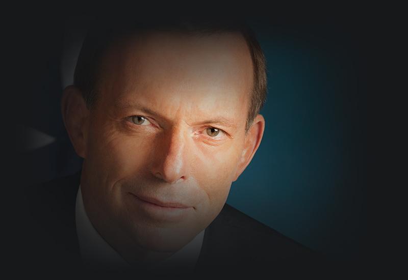 Colour portrait photograph of Tont Abbott supplied by Prime Minister and Cabinet.