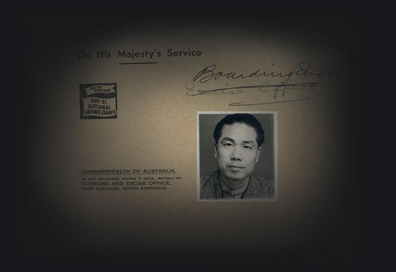 Identification photo of Lui Yung Fui to accompany deportation order. NAA: D1976, SB1944/875