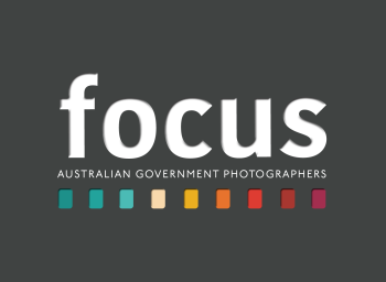 Focus exhibition logo.  