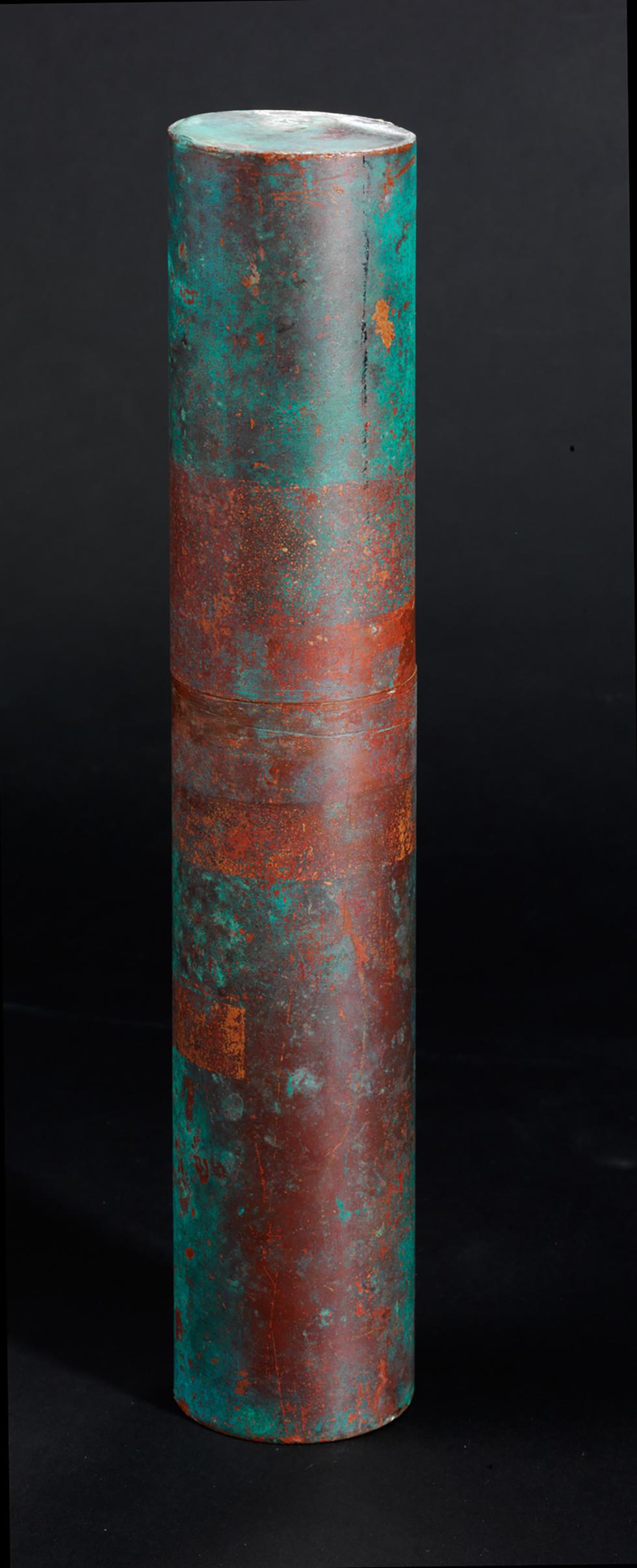 Proclamation cylinder which held the sovereignty claim.