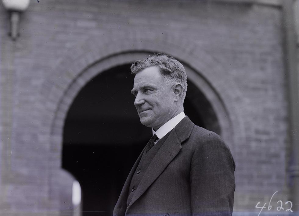 Dr Earle Page, deputy Prime Minister and Treasurer, in 1928.  NAA: A3560, 4622