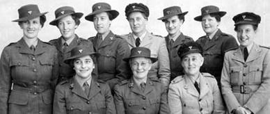 Members of the Australian Women's Army Service.