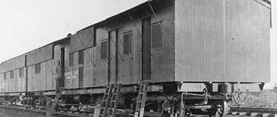 Trans-Australia Railway workers' camp.
