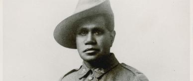 Douglas Grant, an Aboriginal Australian who served in World War I.