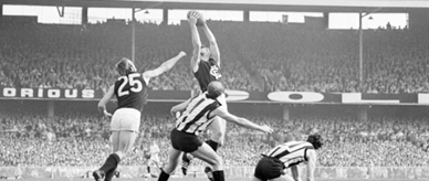 A VFL game in 1970. 
