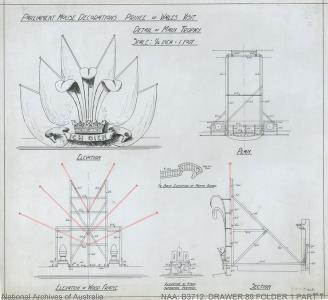 Construction drawings and illustration.