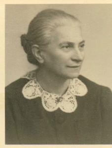 Portrait of Amalie Oppenheim.