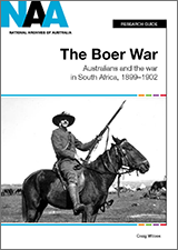 The Boer War: Australians and the War in South Africa, 1899–1902 - front cover.